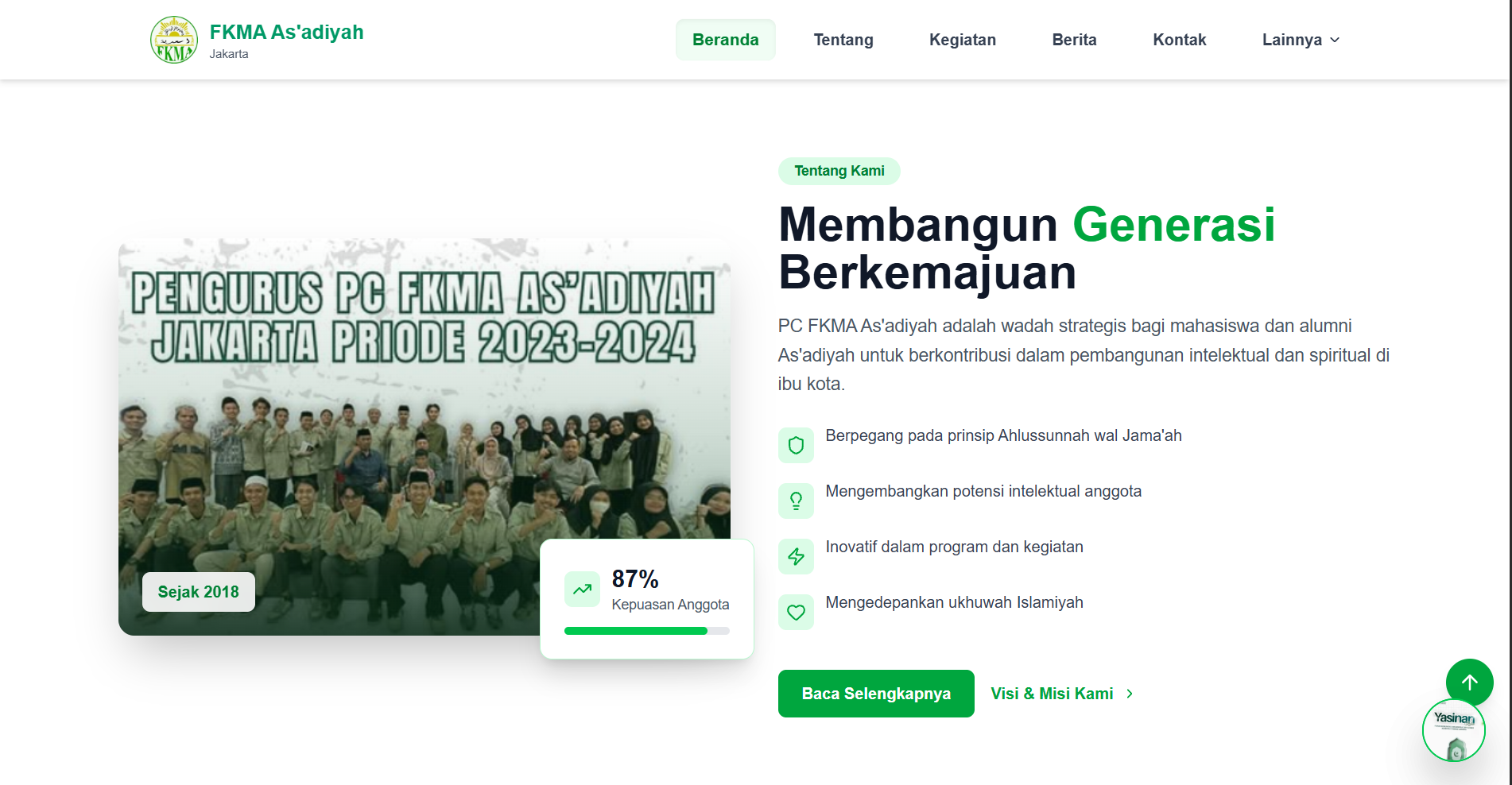 PC FKMA Jakarta Website