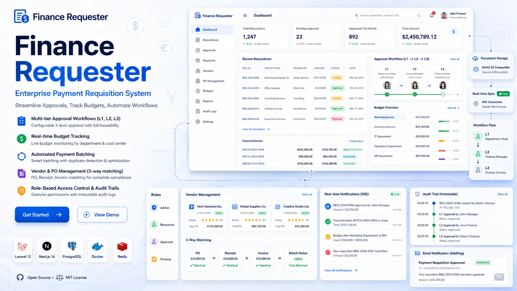 Finance-Requester